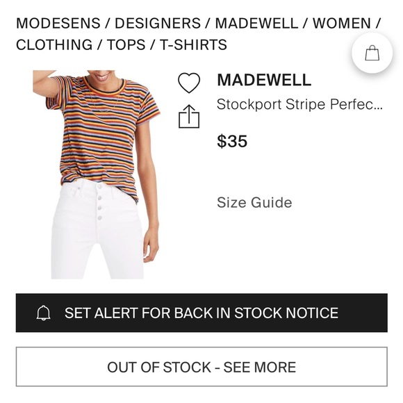 Madewell Vintage Tee - Picture 10 of 10